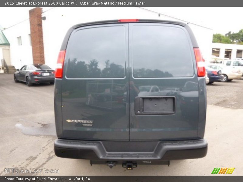 Cyber Gray Metallic / Medium Pewter 2015 Chevrolet Express 3500 Cargo WT