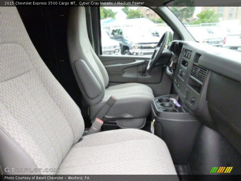 Cyber Gray Metallic / Medium Pewter 2015 Chevrolet Express 3500 Cargo WT