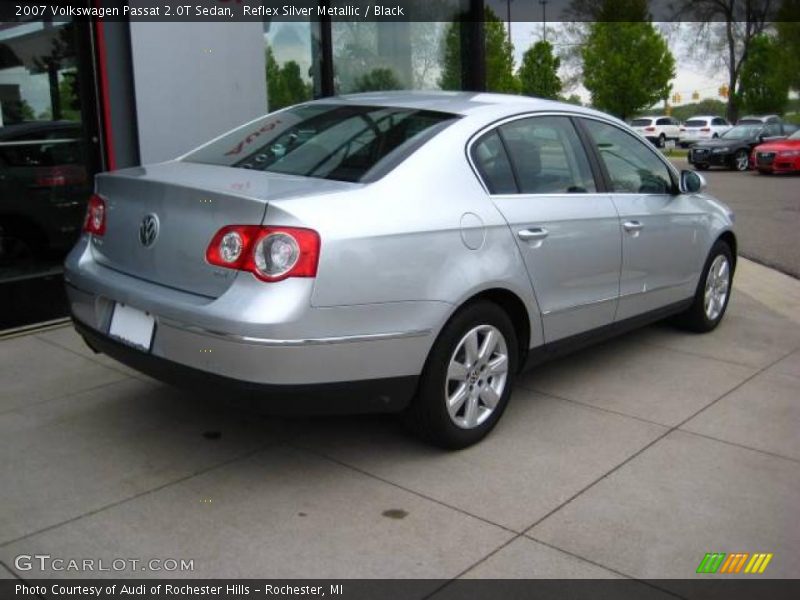 Reflex Silver Metallic / Black 2007 Volkswagen Passat 2.0T Sedan