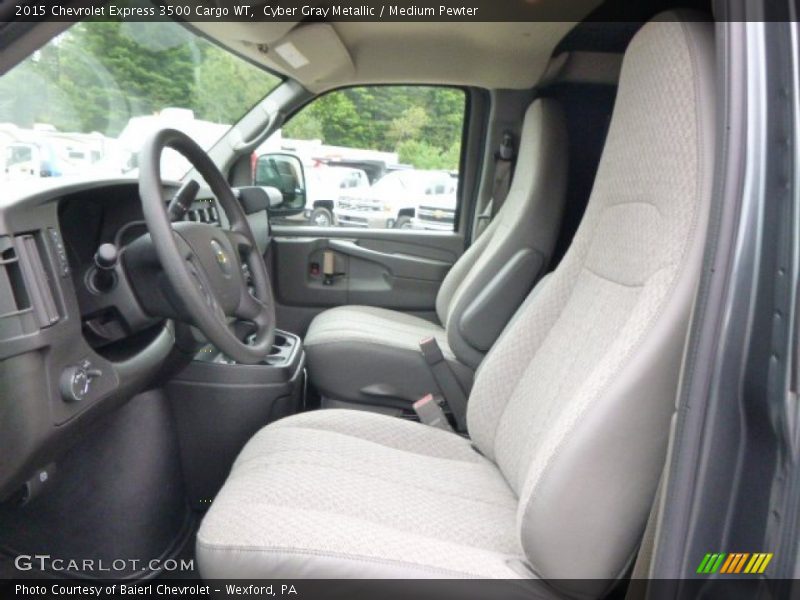 Cyber Gray Metallic / Medium Pewter 2015 Chevrolet Express 3500 Cargo WT