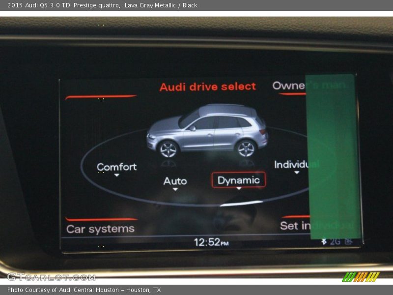 Lava Gray Metallic / Black 2015 Audi Q5 3.0 TDI Prestige quattro