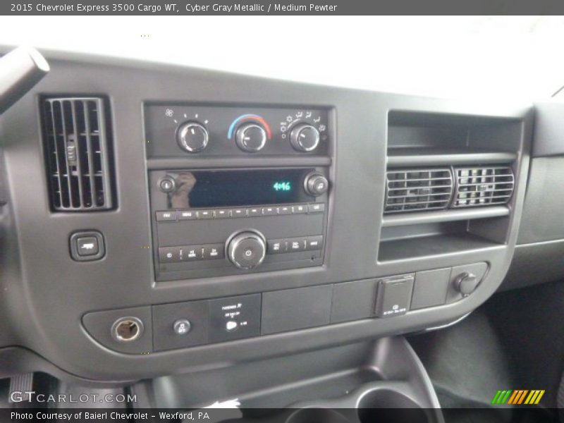 Cyber Gray Metallic / Medium Pewter 2015 Chevrolet Express 3500 Cargo WT