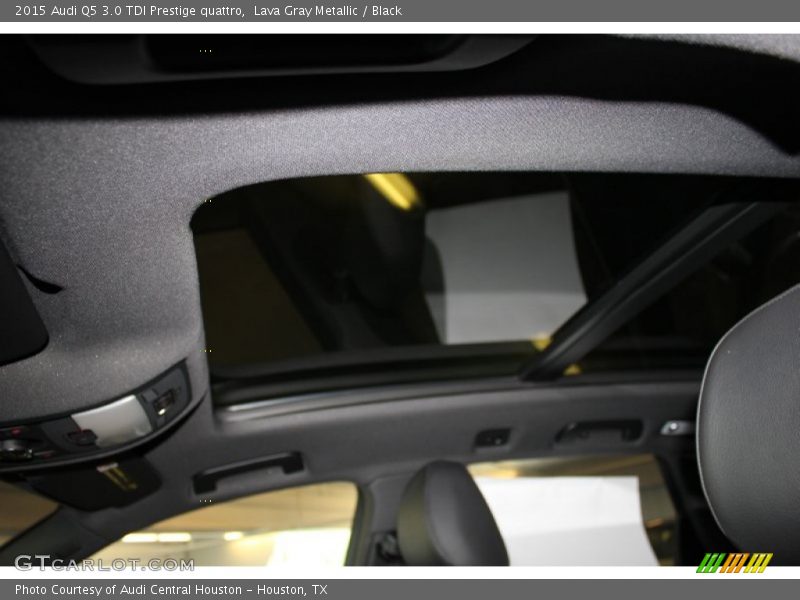 Lava Gray Metallic / Black 2015 Audi Q5 3.0 TDI Prestige quattro