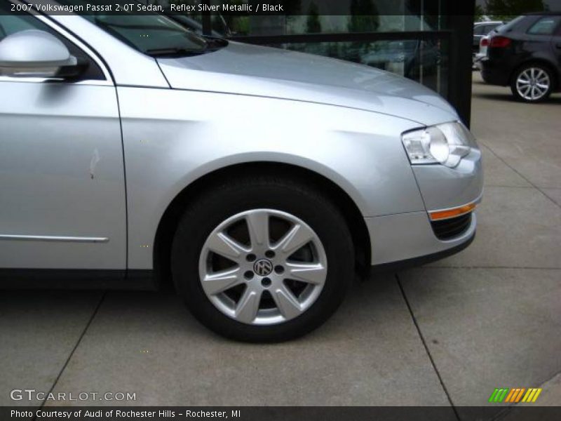 Reflex Silver Metallic / Black 2007 Volkswagen Passat 2.0T Sedan