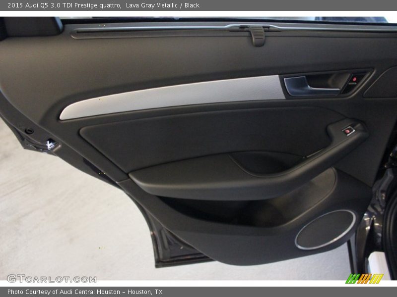Lava Gray Metallic / Black 2015 Audi Q5 3.0 TDI Prestige quattro