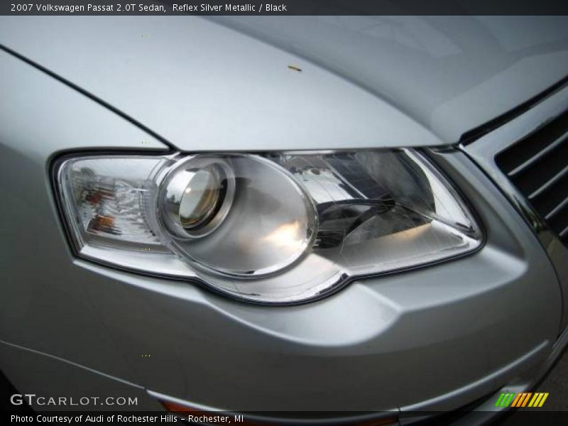 Reflex Silver Metallic / Black 2007 Volkswagen Passat 2.0T Sedan