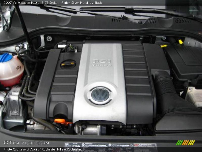 Reflex Silver Metallic / Black 2007 Volkswagen Passat 2.0T Sedan