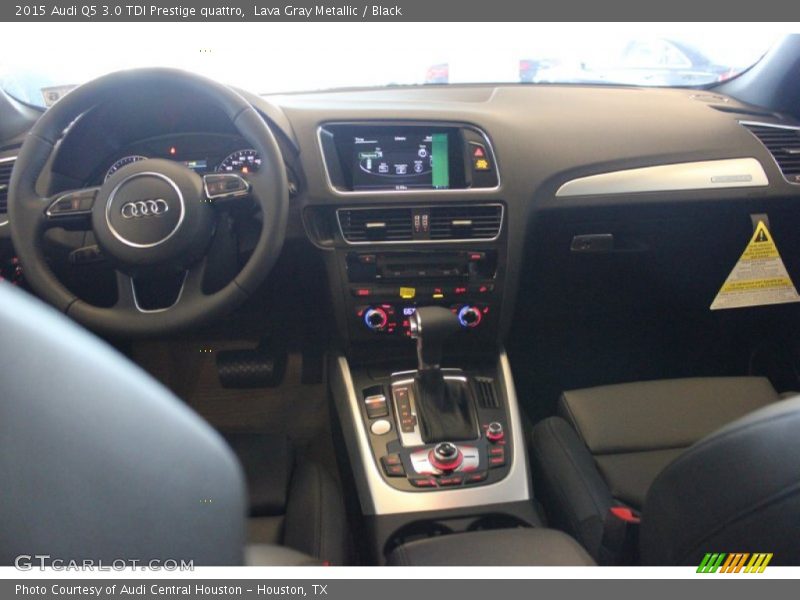 Lava Gray Metallic / Black 2015 Audi Q5 3.0 TDI Prestige quattro