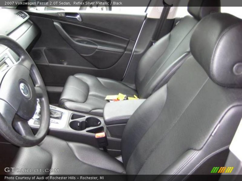 Reflex Silver Metallic / Black 2007 Volkswagen Passat 2.0T Sedan