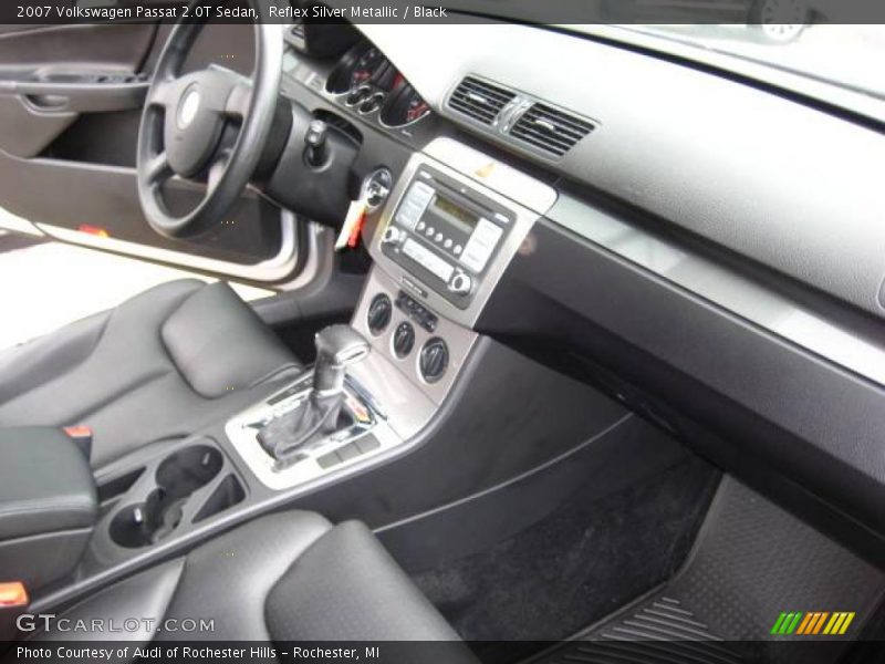 Reflex Silver Metallic / Black 2007 Volkswagen Passat 2.0T Sedan