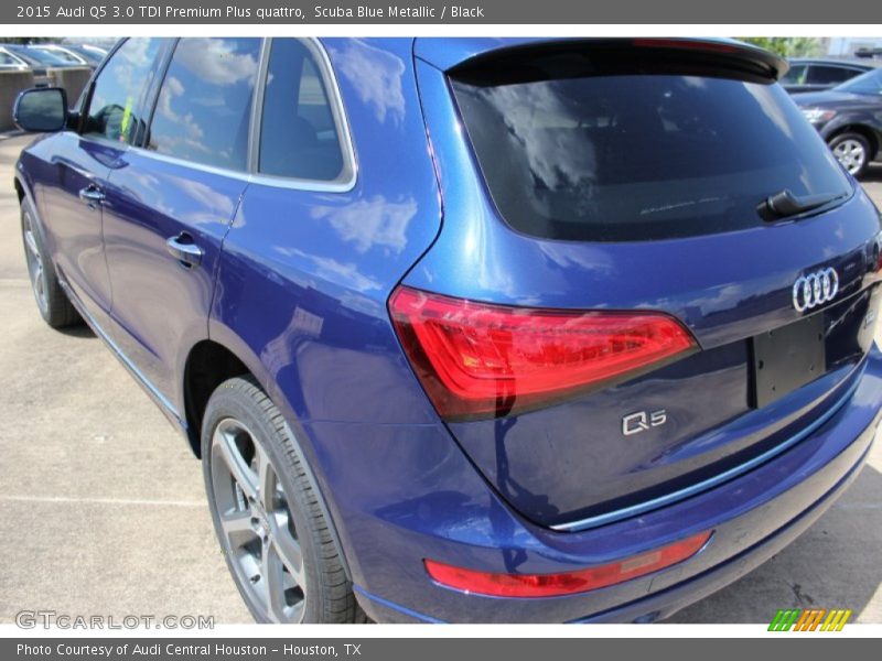 Scuba Blue Metallic / Black 2015 Audi Q5 3.0 TDI Premium Plus quattro