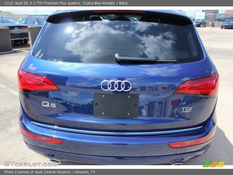 Scuba Blue Metallic / Black 2015 Audi Q5 3.0 TDI Premium Plus quattro