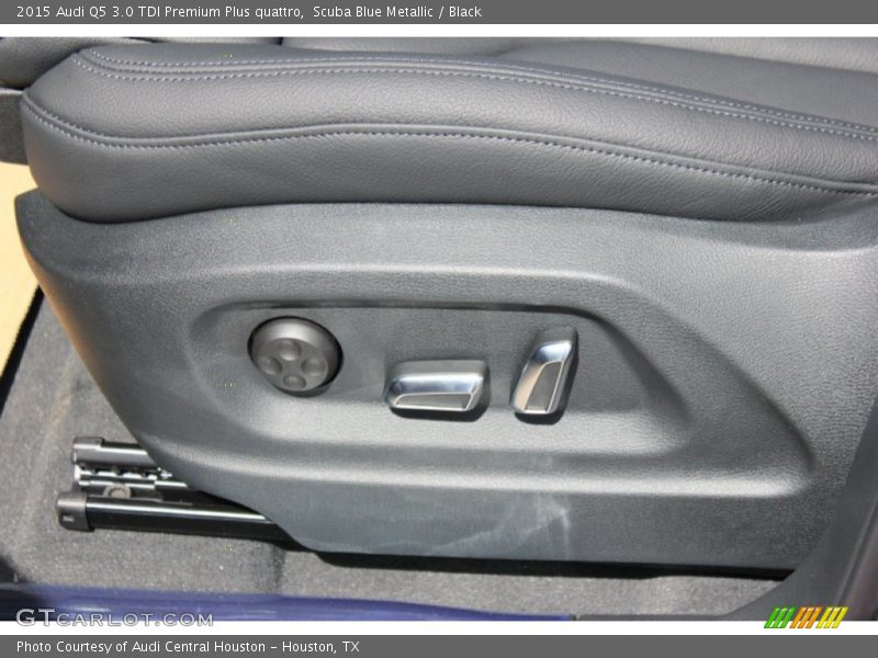 Scuba Blue Metallic / Black 2015 Audi Q5 3.0 TDI Premium Plus quattro