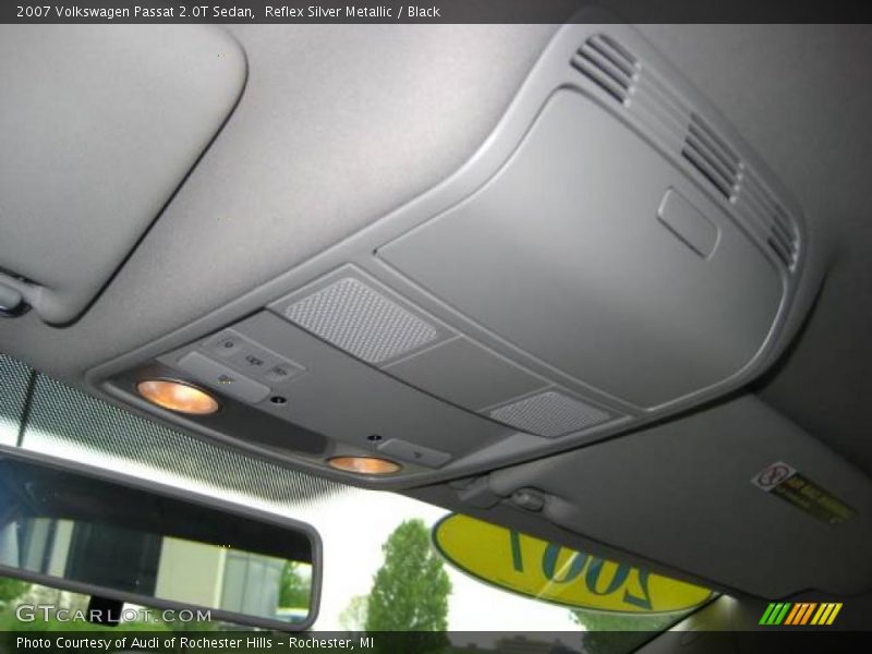 Reflex Silver Metallic / Black 2007 Volkswagen Passat 2.0T Sedan