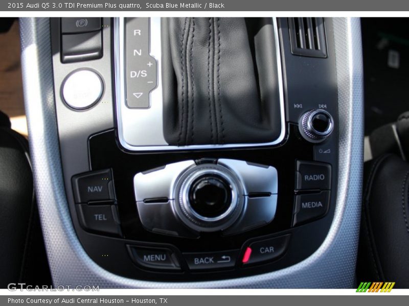 Scuba Blue Metallic / Black 2015 Audi Q5 3.0 TDI Premium Plus quattro