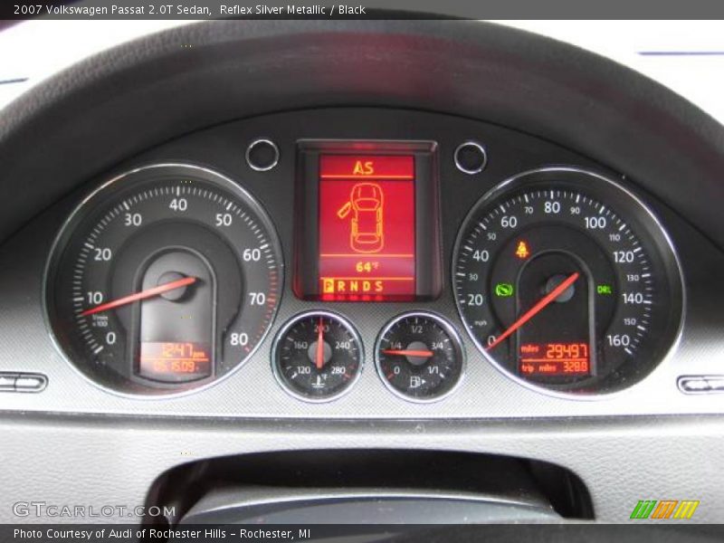 Reflex Silver Metallic / Black 2007 Volkswagen Passat 2.0T Sedan