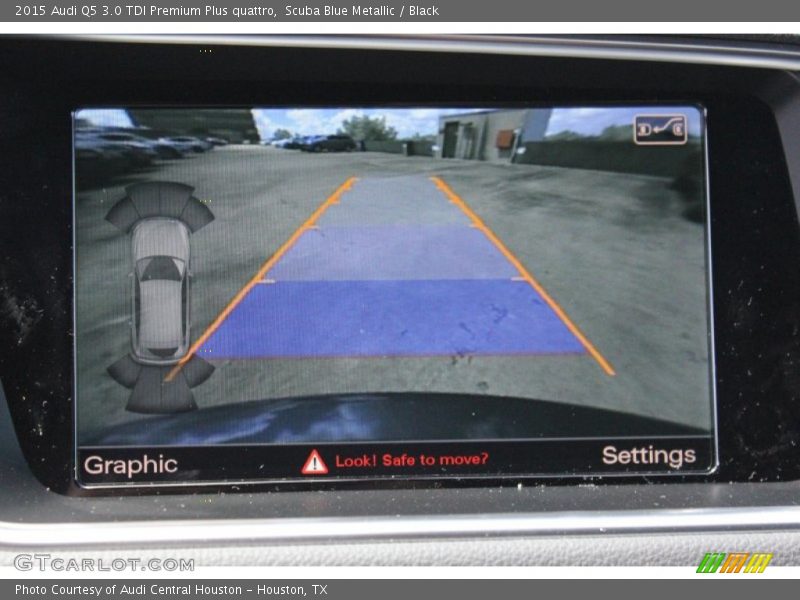 Scuba Blue Metallic / Black 2015 Audi Q5 3.0 TDI Premium Plus quattro