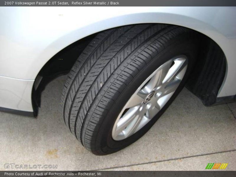 Reflex Silver Metallic / Black 2007 Volkswagen Passat 2.0T Sedan