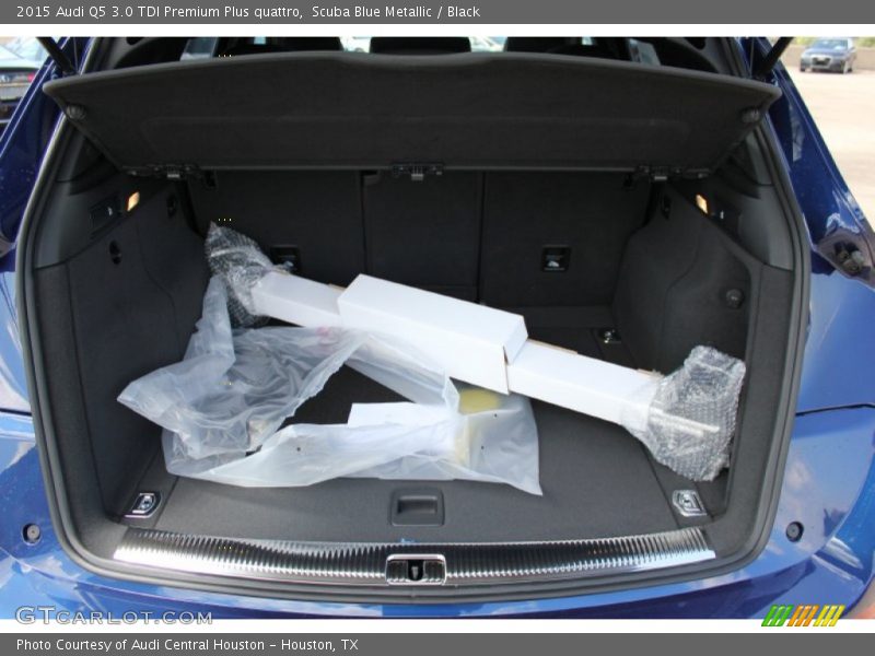 Scuba Blue Metallic / Black 2015 Audi Q5 3.0 TDI Premium Plus quattro