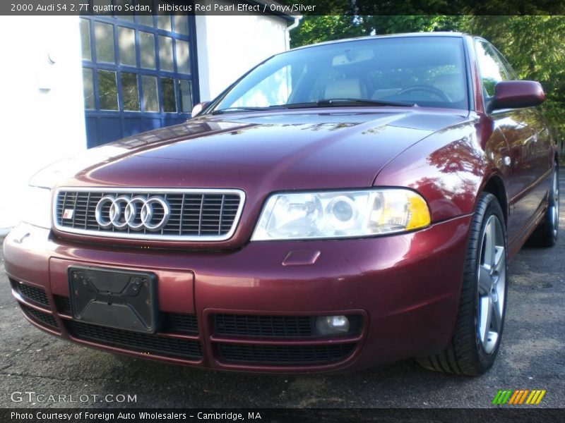Hibiscus Red Pearl Effect / Onyx/Silver 2000 Audi S4 2.7T quattro Sedan
