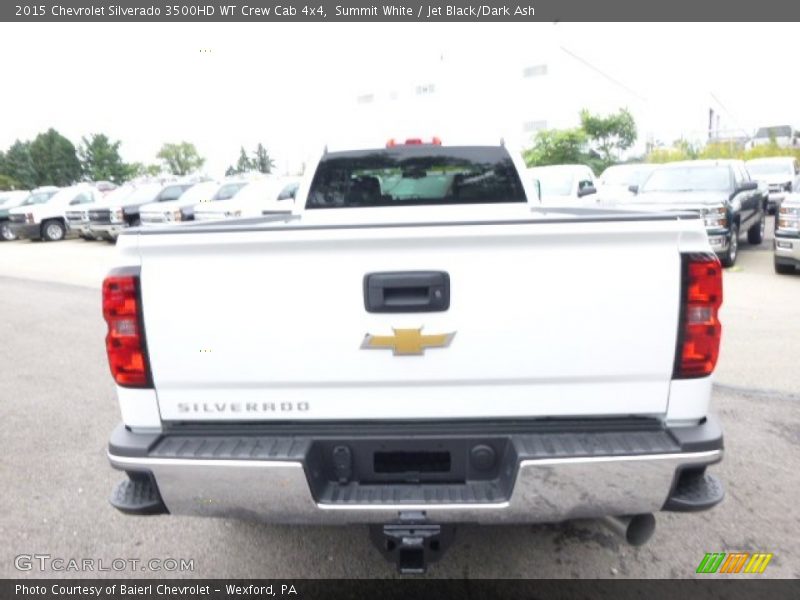 Summit White / Jet Black/Dark Ash 2015 Chevrolet Silverado 3500HD WT Crew Cab 4x4