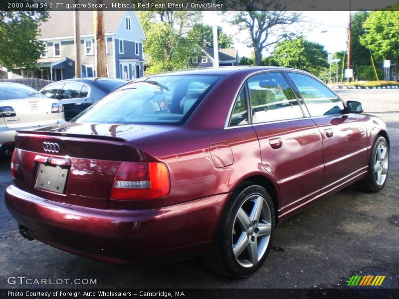 Hibiscus Red Pearl Effect / Onyx/Silver 2000 Audi S4 2.7T quattro Sedan