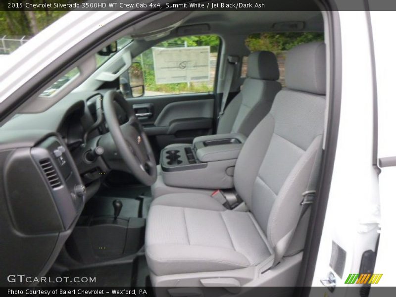 Front Seat of 2015 Silverado 3500HD WT Crew Cab 4x4