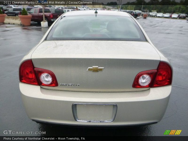 Gold Mist Metallic / Cocoa/Cashmere 2011 Chevrolet Malibu LT