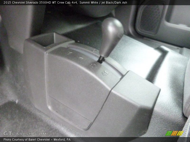 Summit White / Jet Black/Dark Ash 2015 Chevrolet Silverado 3500HD WT Crew Cab 4x4
