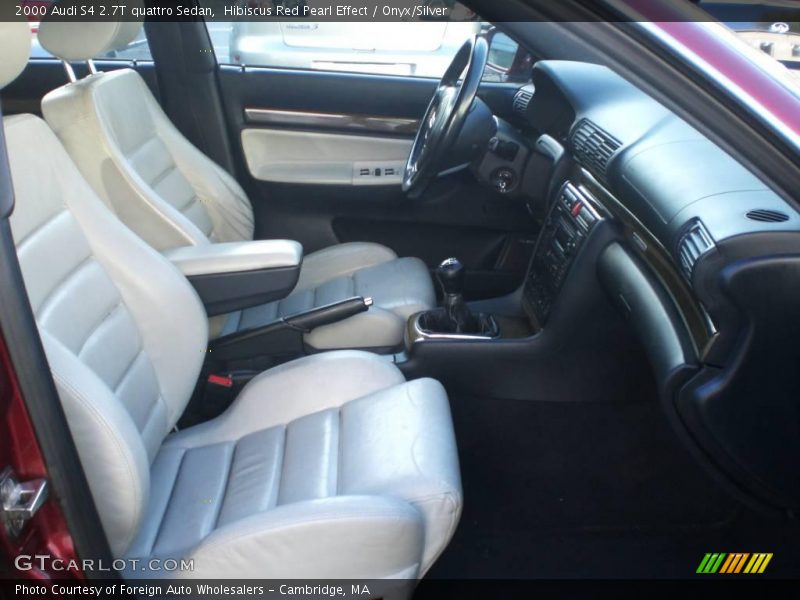 Hibiscus Red Pearl Effect / Onyx/Silver 2000 Audi S4 2.7T quattro Sedan