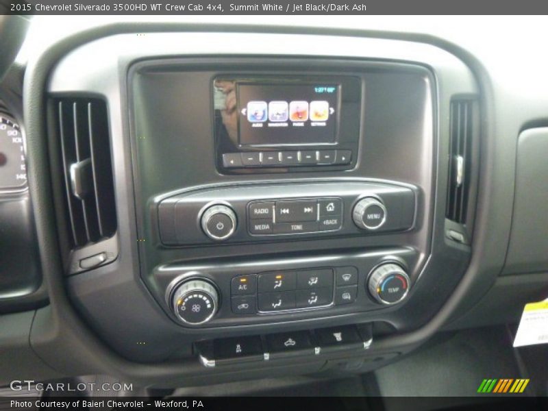 Controls of 2015 Silverado 3500HD WT Crew Cab 4x4