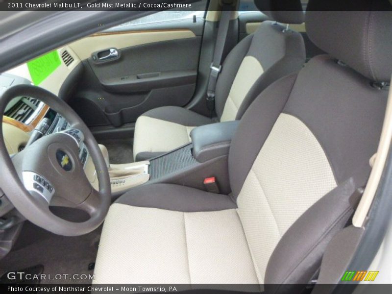 Gold Mist Metallic / Cocoa/Cashmere 2011 Chevrolet Malibu LT