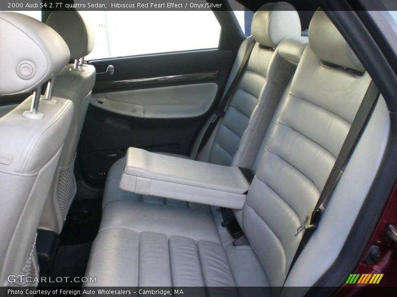 Hibiscus Red Pearl Effect / Onyx/Silver 2000 Audi S4 2.7T quattro Sedan