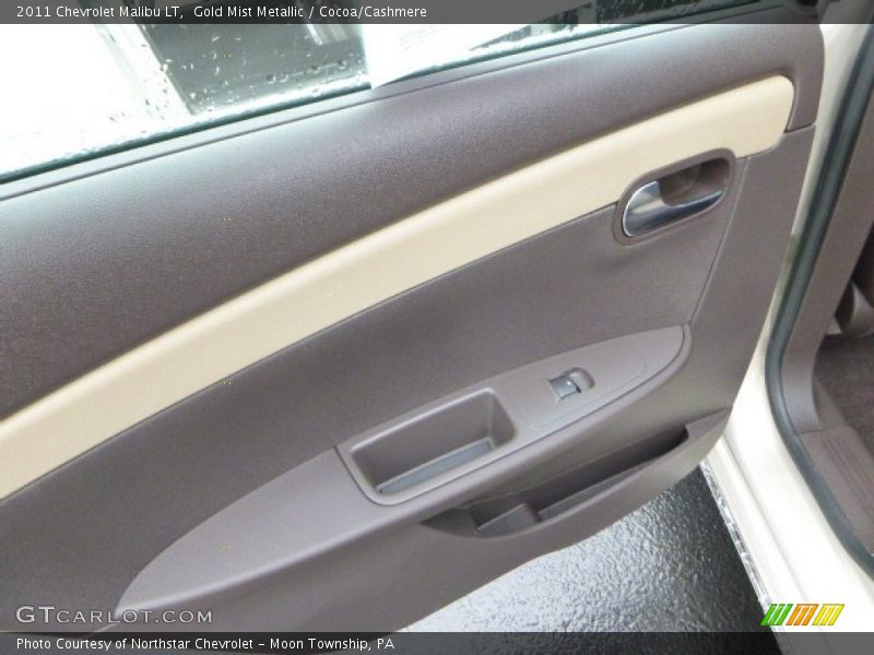 Gold Mist Metallic / Cocoa/Cashmere 2011 Chevrolet Malibu LT