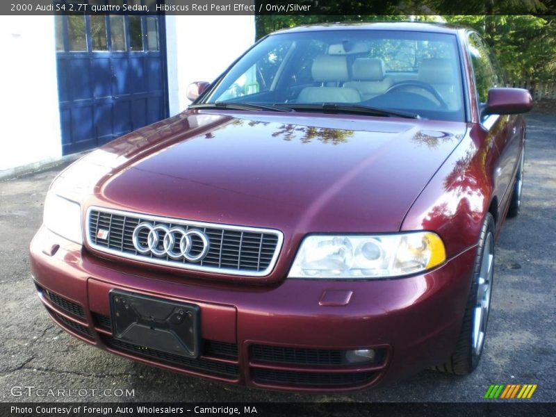 Hibiscus Red Pearl Effect / Onyx/Silver 2000 Audi S4 2.7T quattro Sedan
