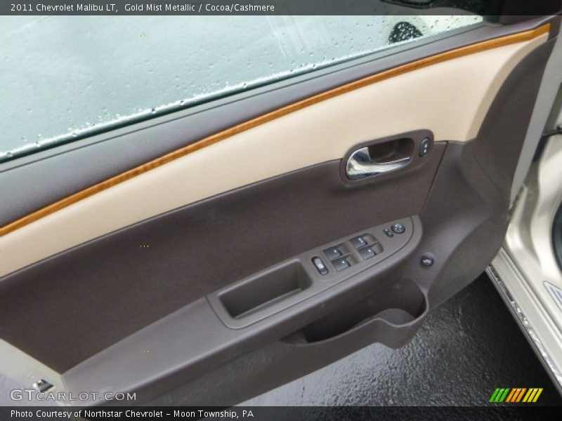 Gold Mist Metallic / Cocoa/Cashmere 2011 Chevrolet Malibu LT