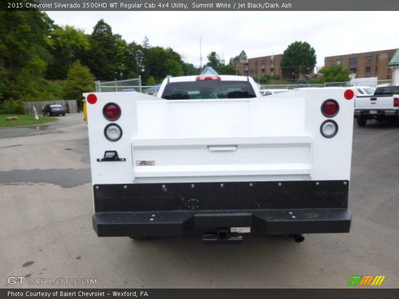 Summit White / Jet Black/Dark Ash 2015 Chevrolet Silverado 3500HD WT Regular Cab 4x4 Utility