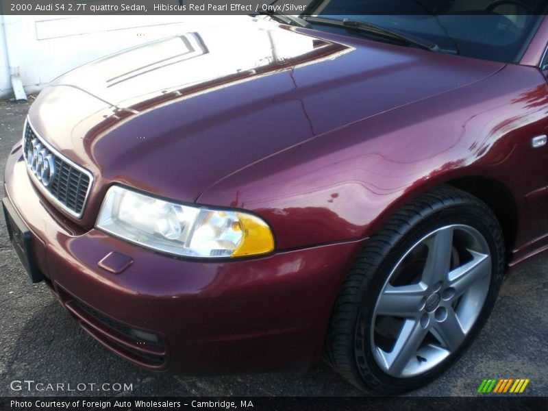 Hibiscus Red Pearl Effect / Onyx/Silver 2000 Audi S4 2.7T quattro Sedan