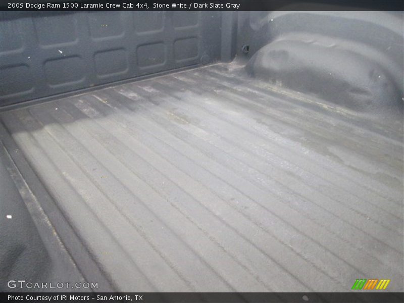 Stone White / Dark Slate Gray 2009 Dodge Ram 1500 Laramie Crew Cab 4x4