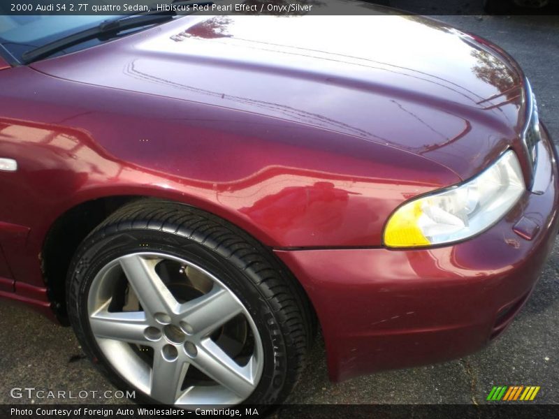 Hibiscus Red Pearl Effect / Onyx/Silver 2000 Audi S4 2.7T quattro Sedan