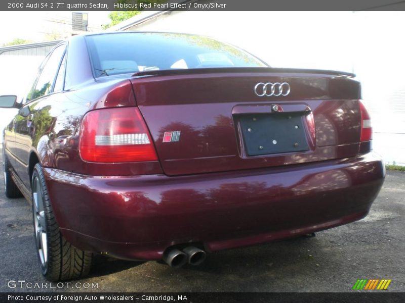 Hibiscus Red Pearl Effect / Onyx/Silver 2000 Audi S4 2.7T quattro Sedan