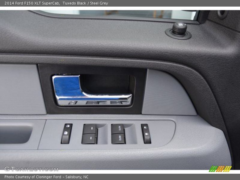 Tuxedo Black / Steel Grey 2014 Ford F150 XLT SuperCab