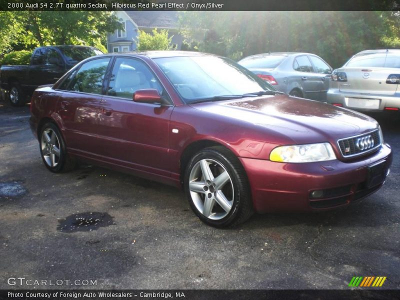 Hibiscus Red Pearl Effect / Onyx/Silver 2000 Audi S4 2.7T quattro Sedan