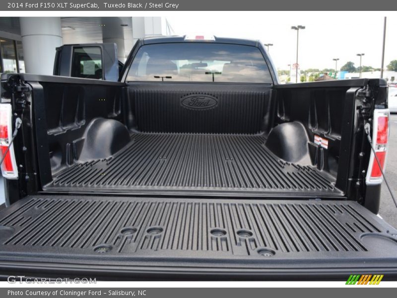 Tuxedo Black / Steel Grey 2014 Ford F150 XLT SuperCab
