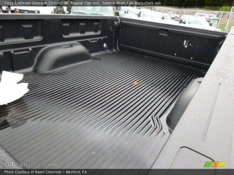 Summit White / Jet Black/Dark Ash 2015 Chevrolet Silverado 3500HD WT Regular Cab 4x4