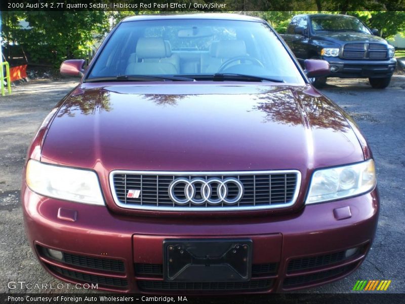 Hibiscus Red Pearl Effect / Onyx/Silver 2000 Audi S4 2.7T quattro Sedan