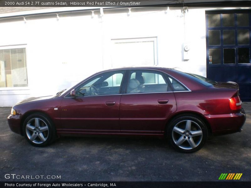 Hibiscus Red Pearl Effect / Onyx/Silver 2000 Audi S4 2.7T quattro Sedan