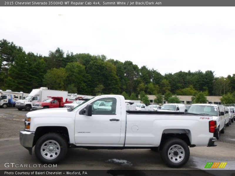  2015 Silverado 3500HD WT Regular Cab 4x4 Summit White