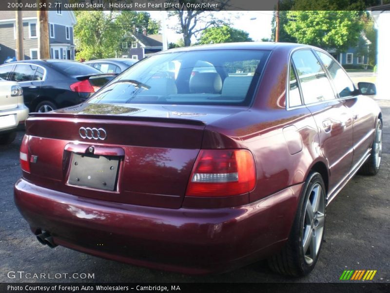 Hibiscus Red Pearl Effect / Onyx/Silver 2000 Audi S4 2.7T quattro Sedan
