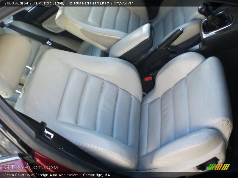 Hibiscus Red Pearl Effect / Onyx/Silver 2000 Audi S4 2.7T quattro Sedan